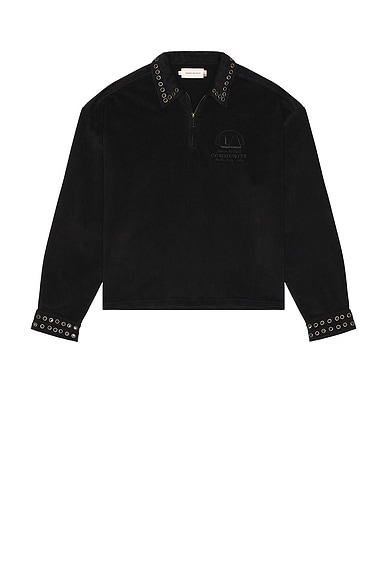 Brushed 1/4 Zip Sweater