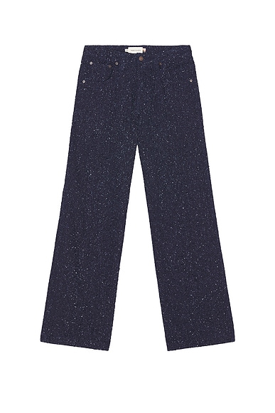 Nep Yarn Wide Leg Pant