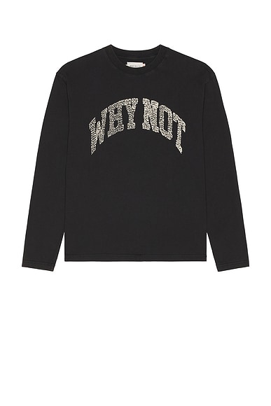 Why Not Long Sleeve Tee