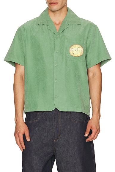 Honor The Gift Brushed Camp Shirt in Mint