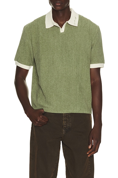Pique Colorblock Polo