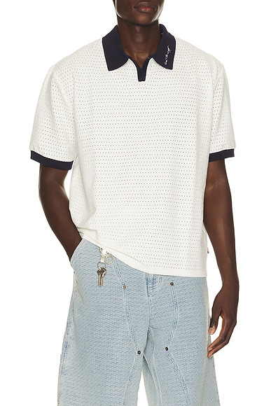 Pique Colorblock Polo