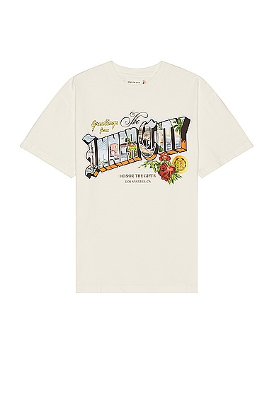 Honor The Gift Greetings 2.0 Short Sleeve Tee in White