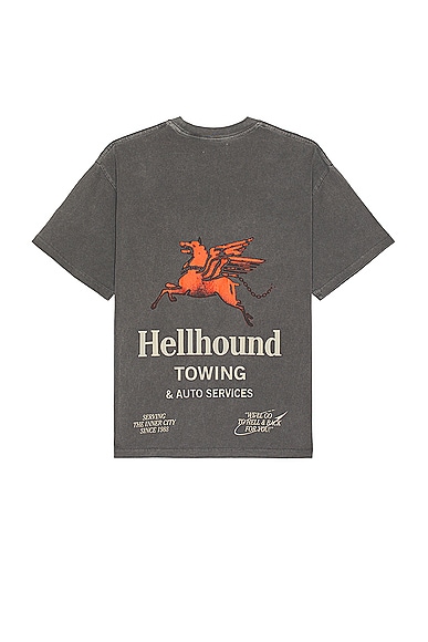 Hellhound 2.0 Short Sleeve Tee in Charcoal
