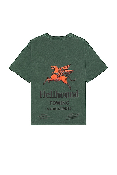Hellhound 2.0 Short Sleeve Tee in Green