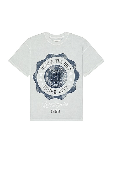 Honor The Gift A-spring Htg Seal Logo Tee In Stone