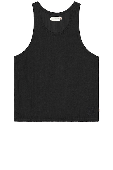 Honor The Gift Knit Tank Top in Black