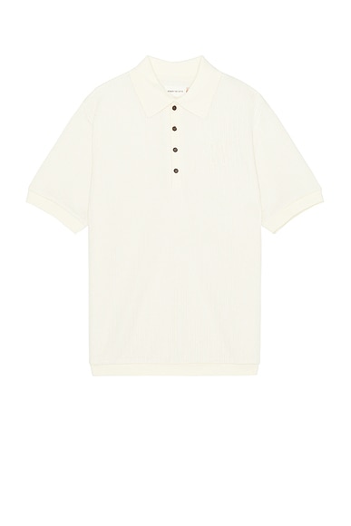 Honor The Gift Knit Polo in Bone