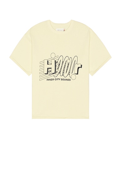 Honor The Gift Sounds Short Sleeve Tee in Cream