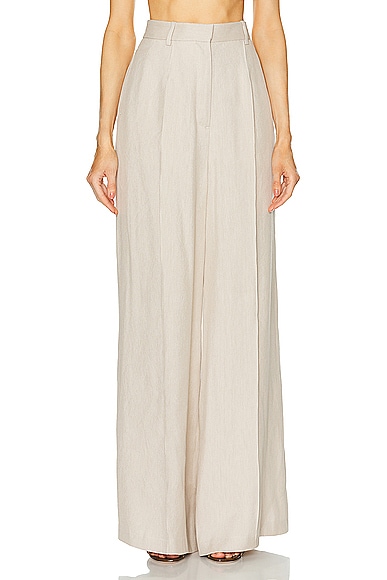 Shop Heirlome Luisa Trouser In Natural