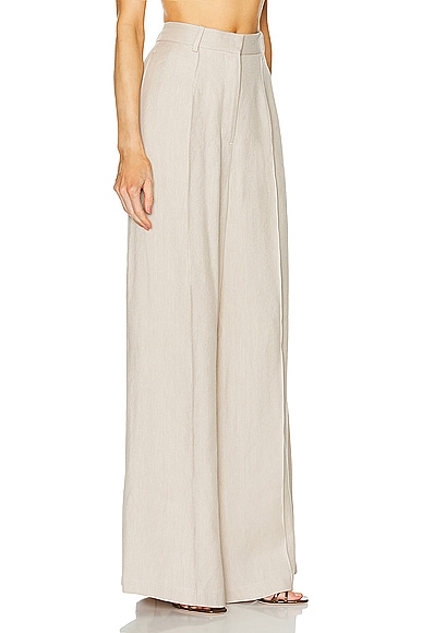 Shop Heirlome Luisa Trouser In Natural