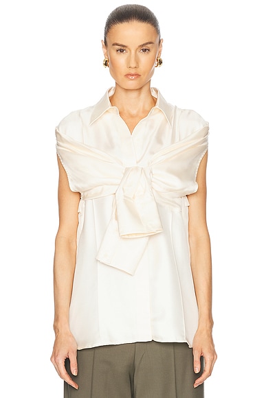 HEIRLOME Camille Shirt in Creme