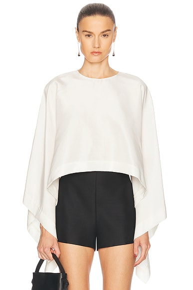 Proenza Schouler Reagan Top in Pearl | FWRD