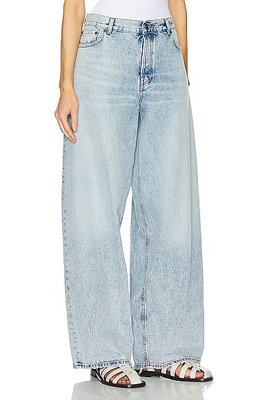 Haikure Bethany Wide Leg In Stromboli Blue