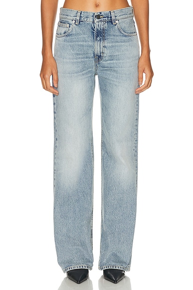 Haikure Korea Straight Leg in Authentic Wash
