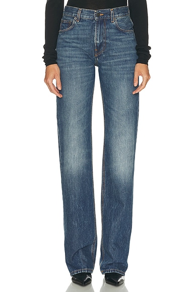 Haikure Star Straight Leg in Authentic Dark Wash