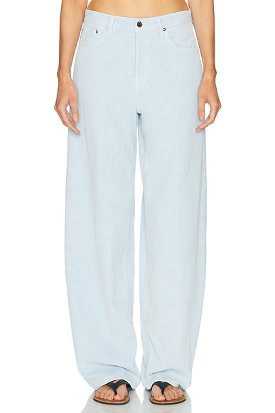 Haikure Bethany Velvet Pier Straight Leg in Sky