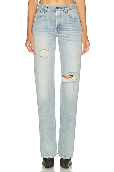 Haikure Star Straight Leg in Marfa Blue
