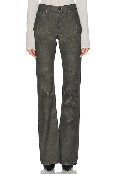 Haikure Flora Pant in Leather Print