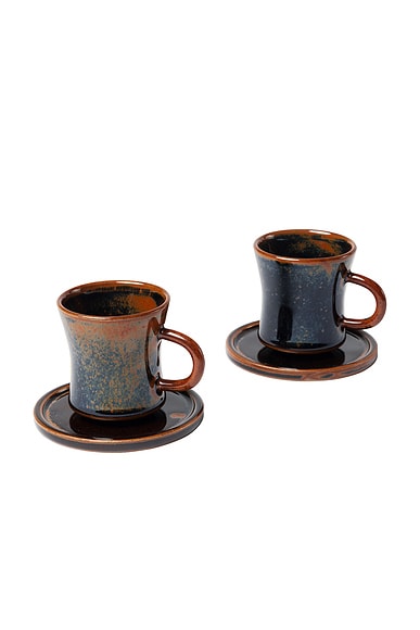 Houseplant Espresso Set By Seth in Brown