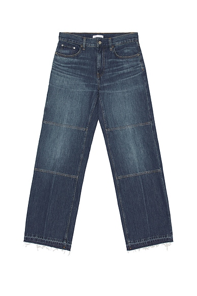Helmut Lang Carpenter Jeans in Dark Tinted Indigo