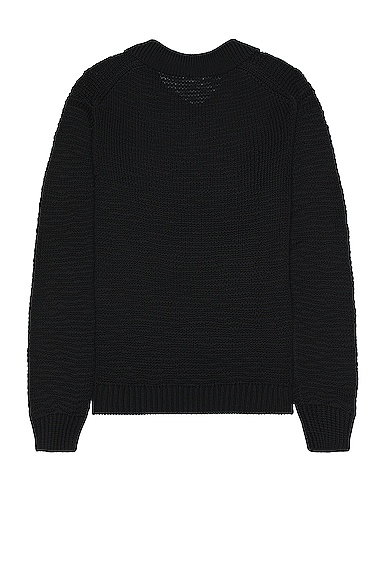 Shop Helmut Lang Zach V Neck Sweater In Black