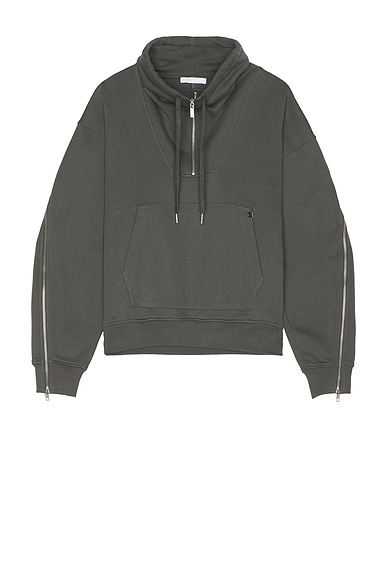 JOHN ELLIOTT Flash Dual Fullzip in Dark Grey FWRD