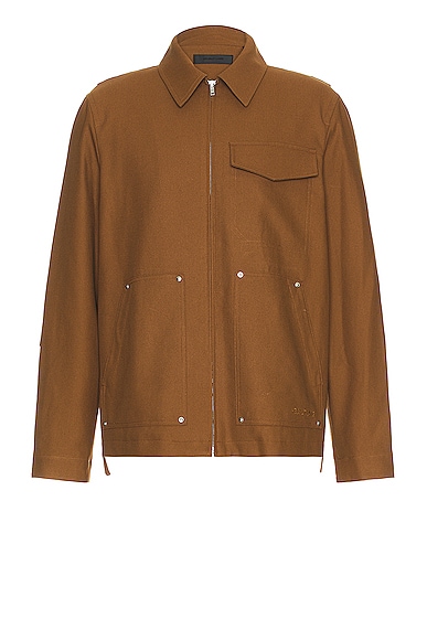 Helmut Lang Coach Jacket in Cigar FWRD