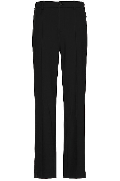 Relaxed Trouser in Black