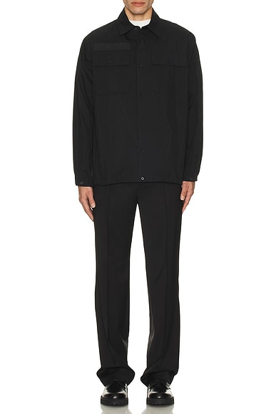 Relaxed Trouser in Black
