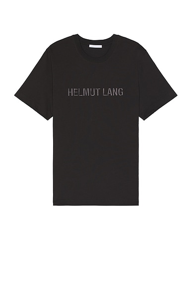 Helmut Lang Logo T-shirt in Graphite