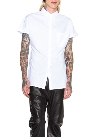 Parachute Cotton Cap Sleeve Shirt