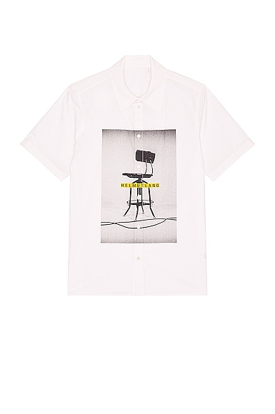 Helmut Lang Graphic Shirt in White