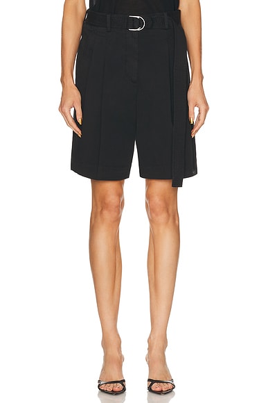 HELMUT LANG マフラー Helmut Lang Asymmetrical Zip One Shoulder Stretch Crepe Midi