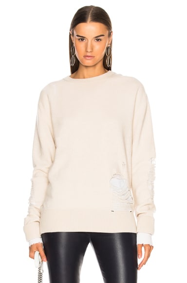 Helmut Lang Pullover in Pewter | FWRD