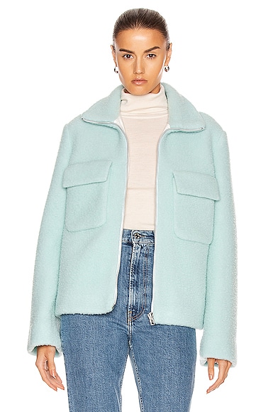 Teddy top fur bomber