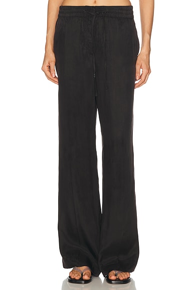 Helmut Lang Fluid Pant in Truffle