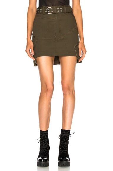 Military Patch Skirt