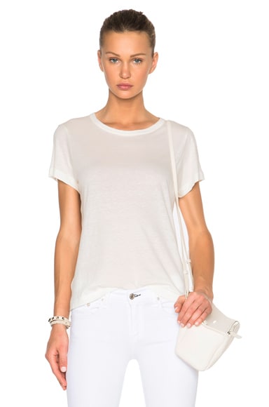 Cashmere Jersey Tee