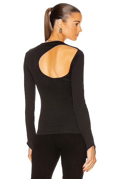 Longsleeve lang top