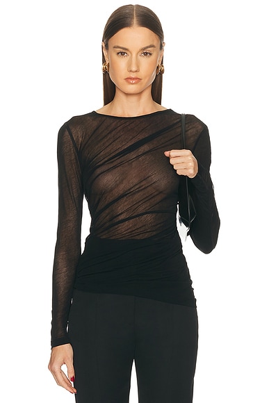 Seamed Wind Top