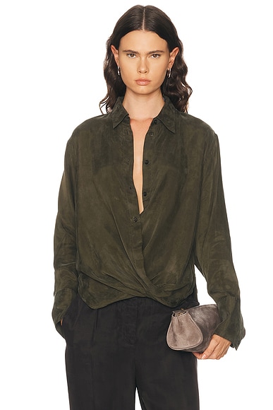 Fluid Drape Shirt