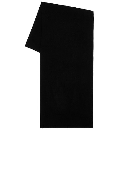 Helsa Briella Cashmere Knit Scarf in Black