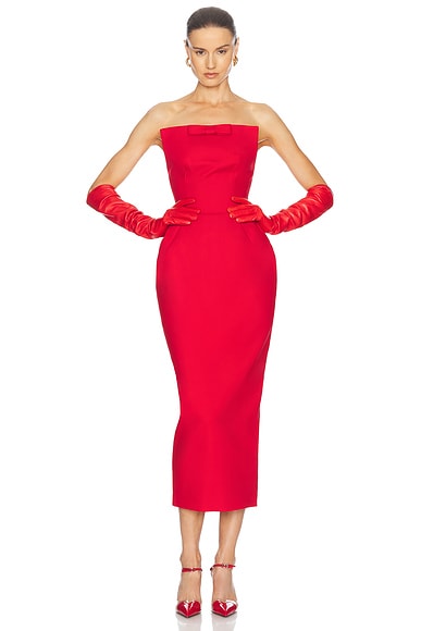 Red dress curve discount