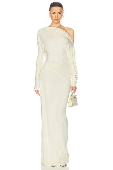 The Nina Dress in Butter Yellow