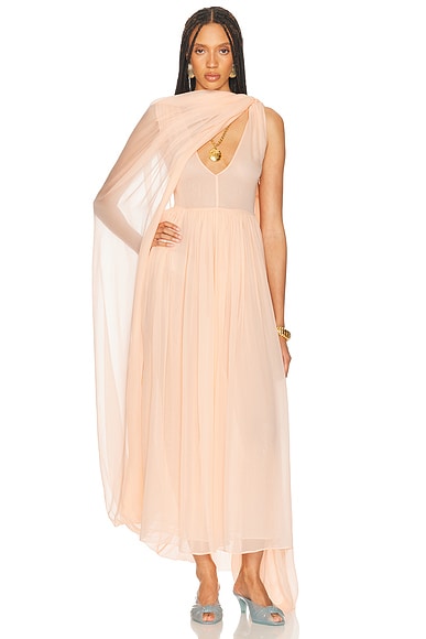 The Sabine Dress in Silk Chiffon