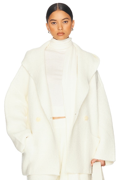 Helsa Olesa Coat in Ivory