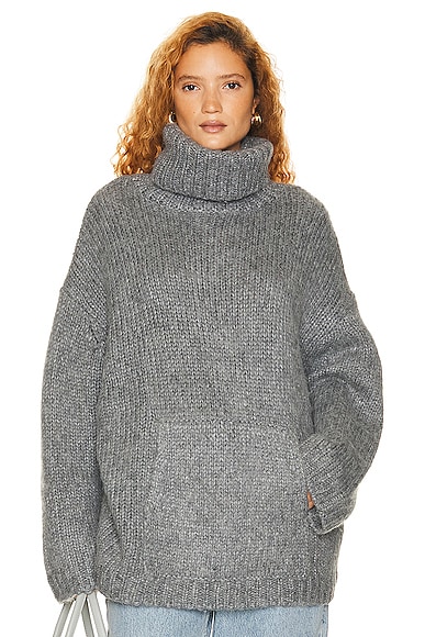Helsa Janin Sweater in Grey