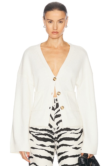 Helsa Sanna Cardigan in Ivory