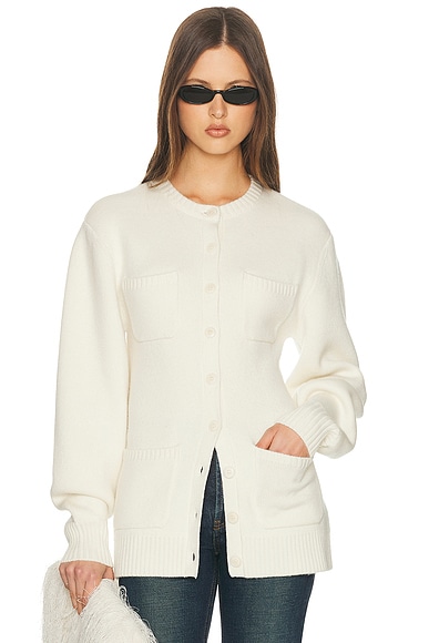 Devika Wool Cashmere Cardigan